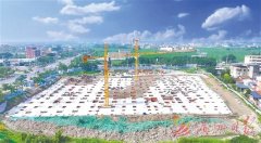 全国寻宝艺术核心抢抓工期推进施工